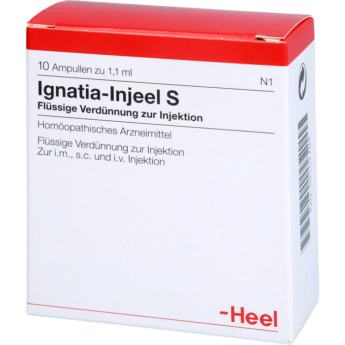 Heel Ignatia-Injeel S flüssige Verdünnung, 10 pcs. Ampoules