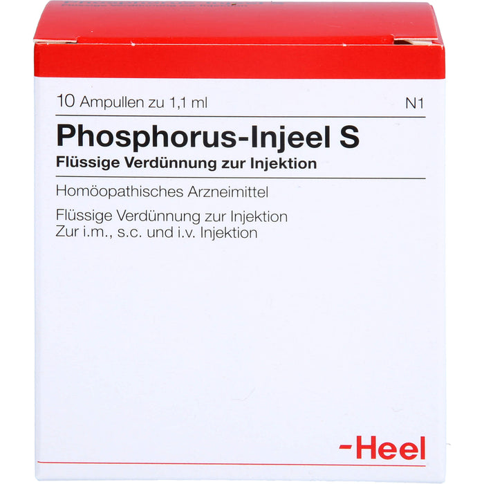 Phosphorus-Injeel S Ampullen, 10 pc Ampoules