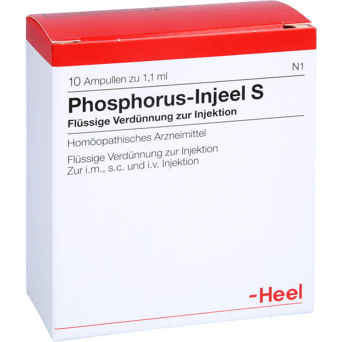 Phosphorus-Injeel S Ampullen, 10 pcs. Ampoules