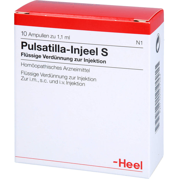 Pulsatilla-Injeel S Ampullen, 10 pcs. Ampoules