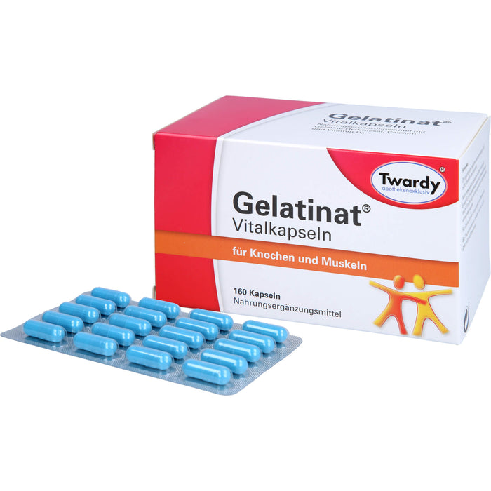 Gelatinat Vitalkapseln, 160 St. Kapseln