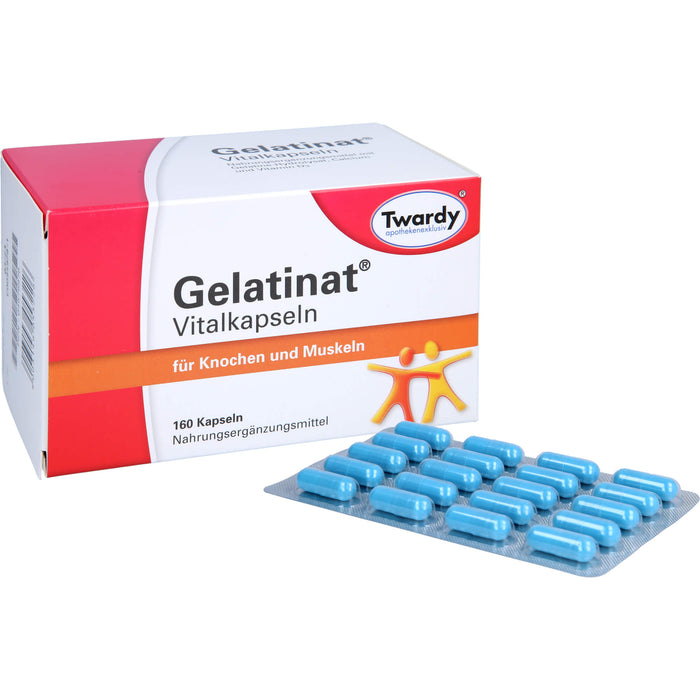 Gelatinat Vitalkapseln, 160 pcs. Capsules