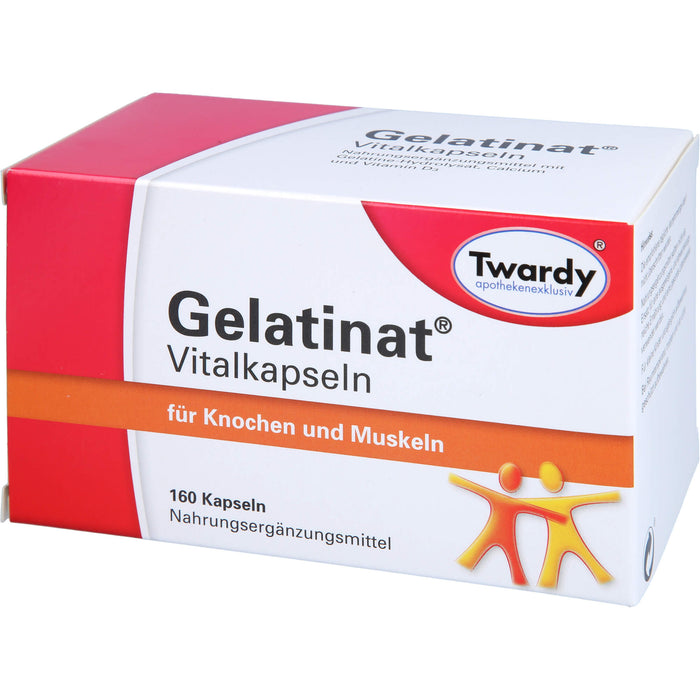 Gelatinat Vitalkapseln, 160 pcs. Capsules