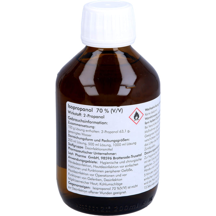 LEYH-PHARMA Isopropanol 70 % Lösung, 200 ml Solution