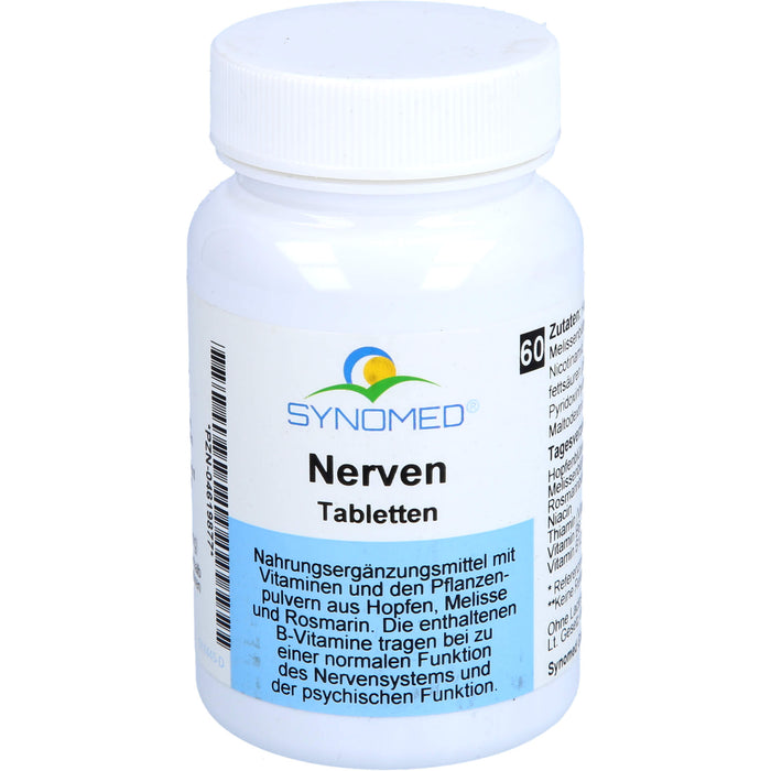 SYNOMED Nerven Tabletten, 60 pcs. Tablets