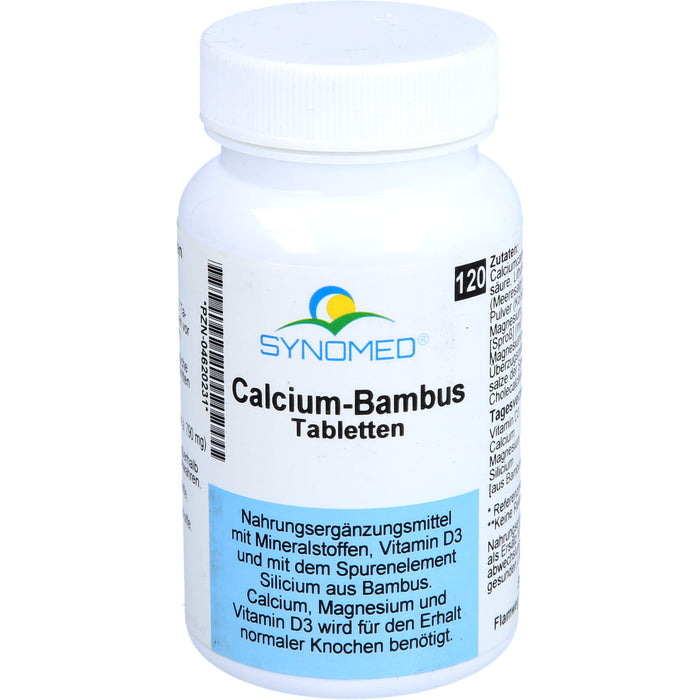 SYNOMED Calcium-Bambus Tabletten, 120 St. Tabletten