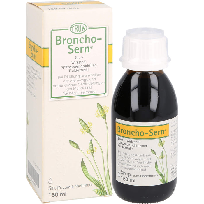 Broncho-Sern Sirup bei Erkältungskrankheiten der Atemwege, 150 ml Lösung