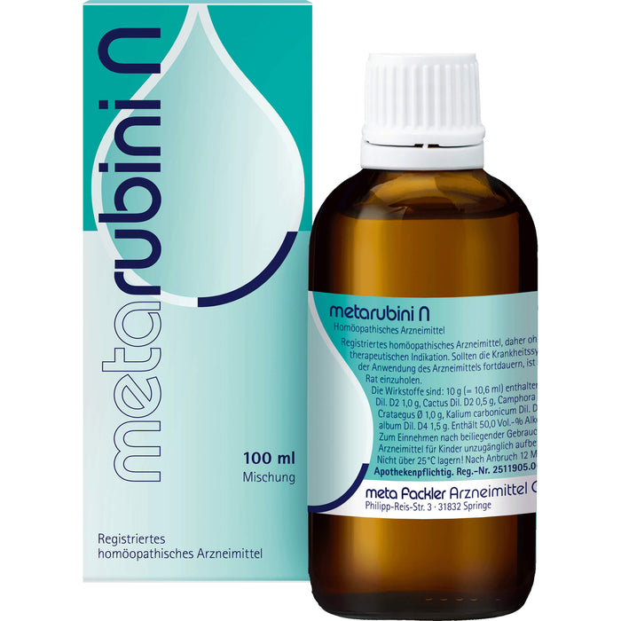 Metarubini N Tropf., 100 ml MIS