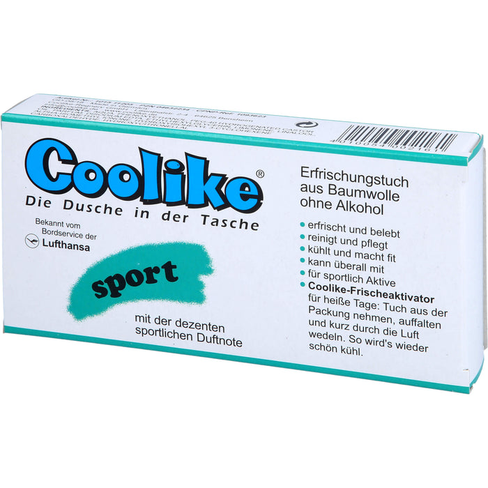 Coolike sport Erfrischungstuch aus reiner Baumwolle, 5 pc Tissus