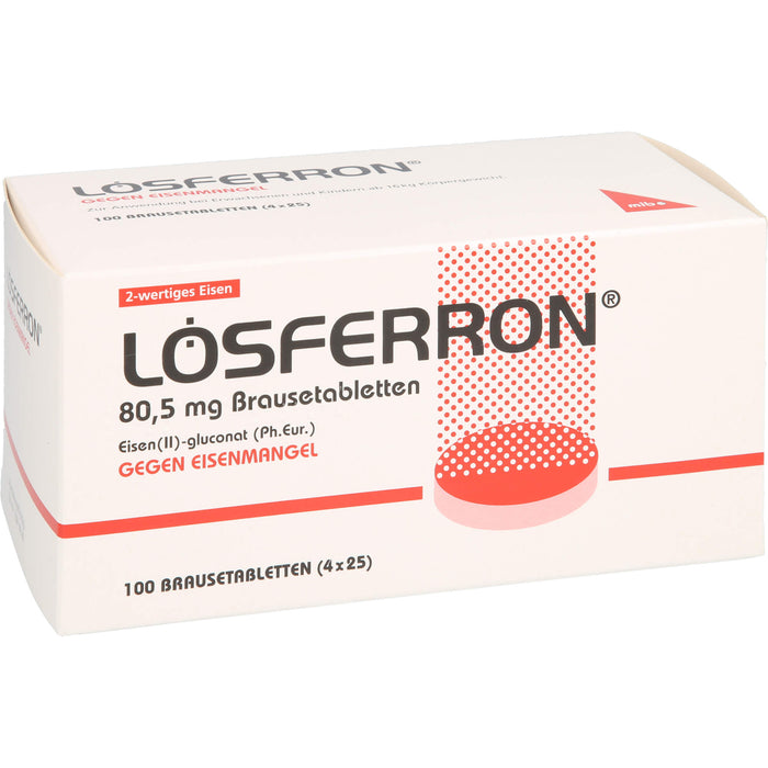 Lösferron Brausetbl., 100 St. Tabletten