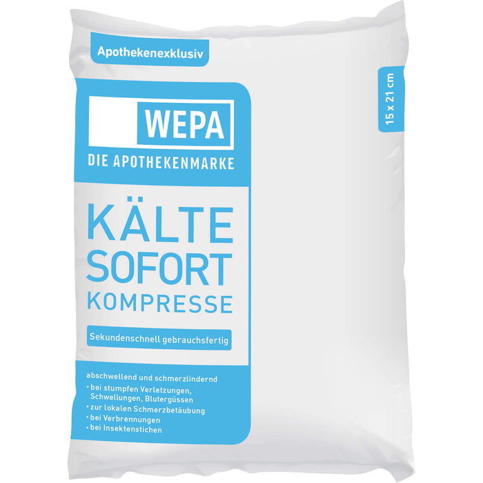 WEPA Kälte-Sofort-Kompresse 15 x 21 cm, 1 pc Compresses