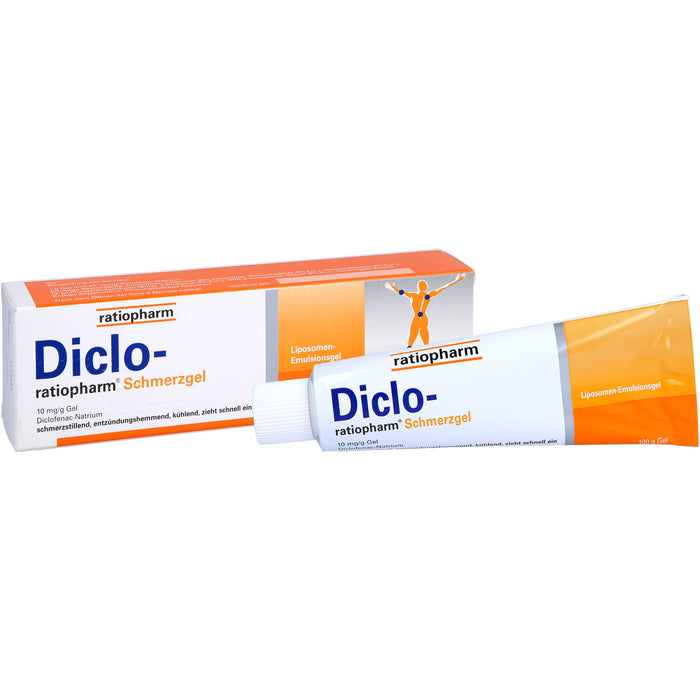 Diclo-ratiopharm Schmerzgel, 100 g Gel