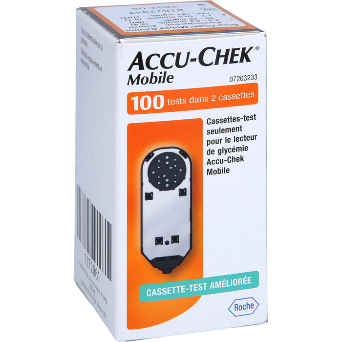 Accu-Check Mobile Diaprax Testkasette, 100 St TES