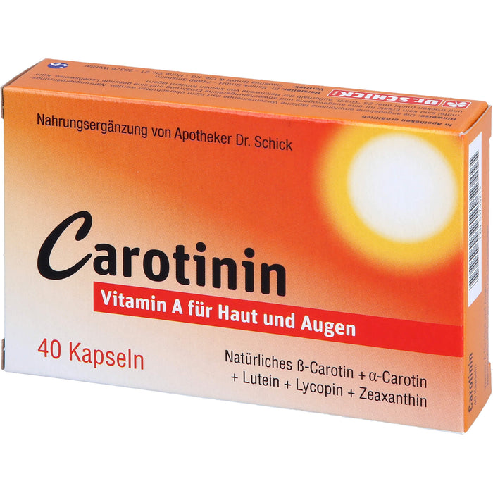 Inkosmia Carotinin Kapseln, 40 pcs. Capsules