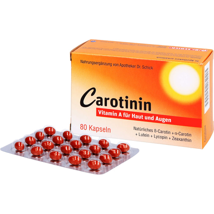 Carotinin Kapseln, 80 St. Kapseln