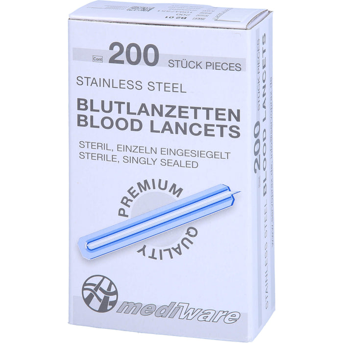 BLUTLANZETTEN steril einzeln, 200 St LAN