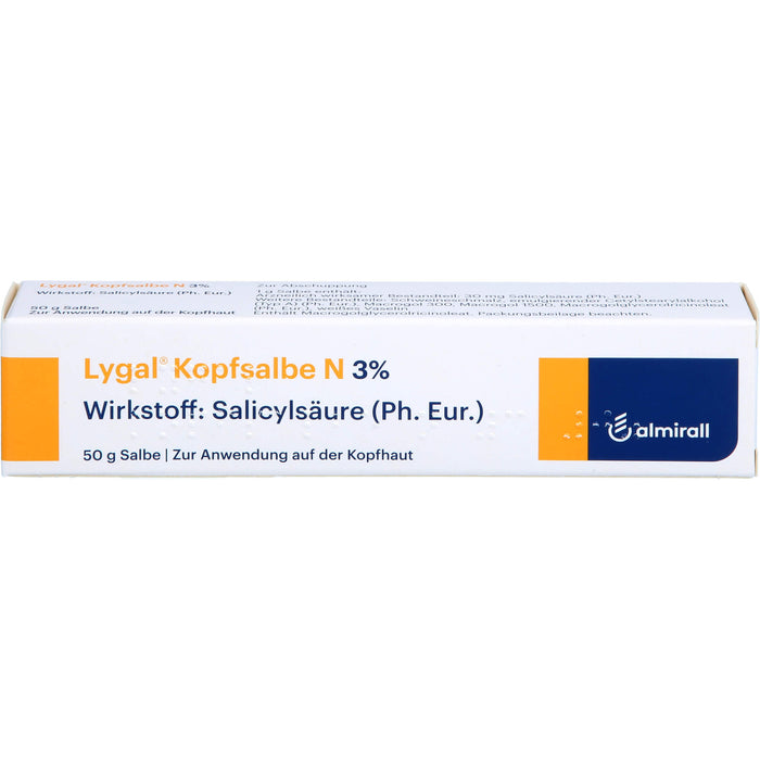 Lygal Kopfsalbe N 3%, 50 g Salbe