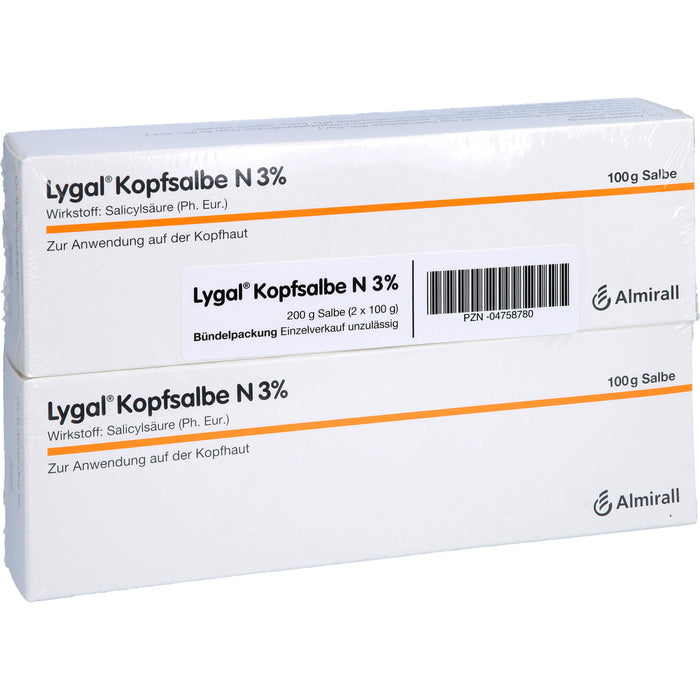 Lygal Kopfsalbe N 3 %, 200 g SAL