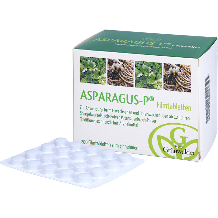 Asparagus-P Filmtabletten, 200 pc Tablettes