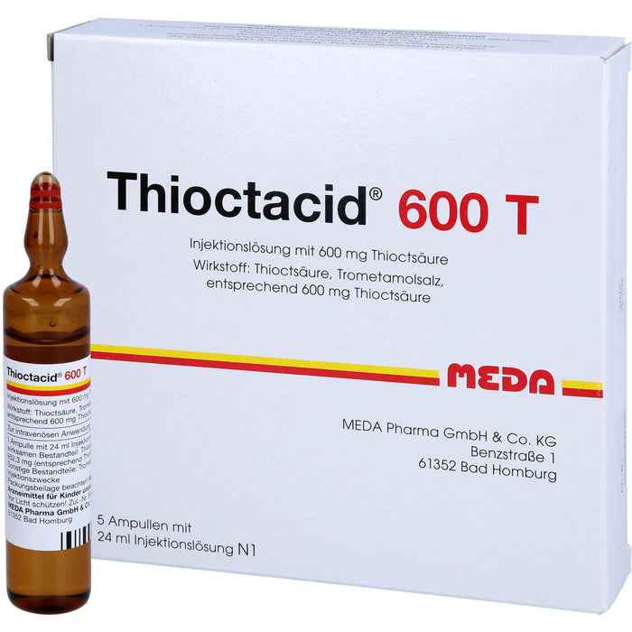 Thioctacid 600 T Inj.-Lsg., 5X24 ml ILO