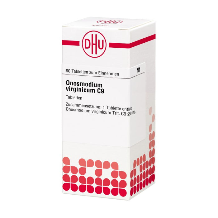 Onosmodium virginicum C9 DHU Tabletten, 80 St. Tabletten