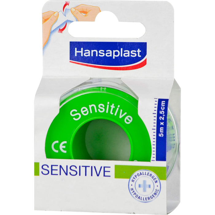 Hansaplast Sensitive Fixierpflaster 5 m x 2,5 cm, 1 pcs. Patch