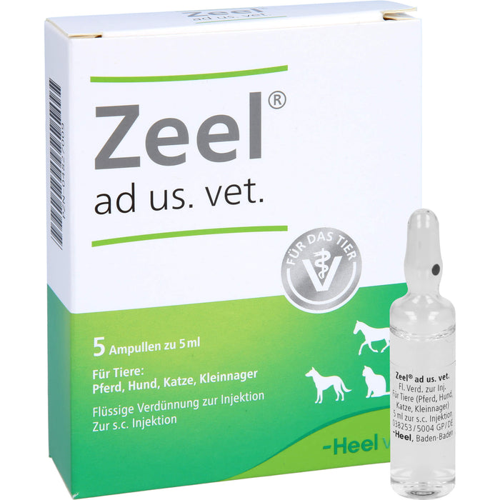 Zeel ad us. vet. Ampullen Flüssige Verdünnung zur Injektion, 5 ml Solution