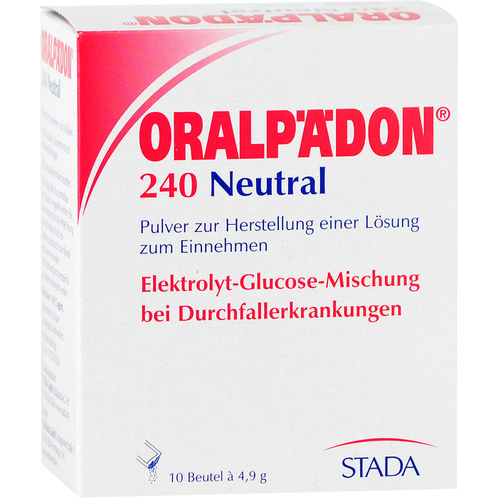 Oralpädon 240 Neutral Pulver, 10 pc Sachets