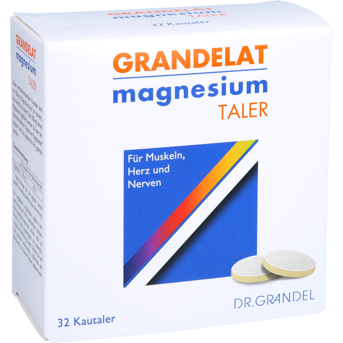 GRANDELAT Magnesium Taler 300 mg, 32 St. Tabletten