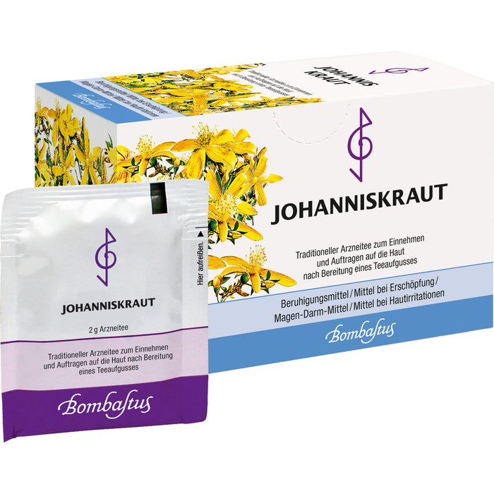 Bombastus Johanniskraut Arzneitee, 20 pc Sac filtrant