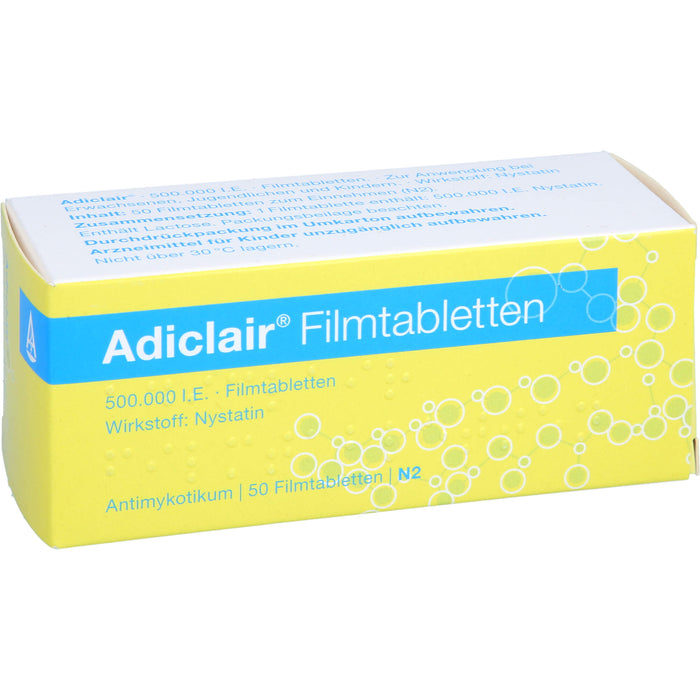 Adiclair Filmtabletten Antimykotikum, 50 pcs. Tablets