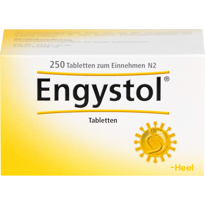 Engystol Tabletten bei Erkältungskrankheiten und grippalen Infekten, 250 pcs. Tablets