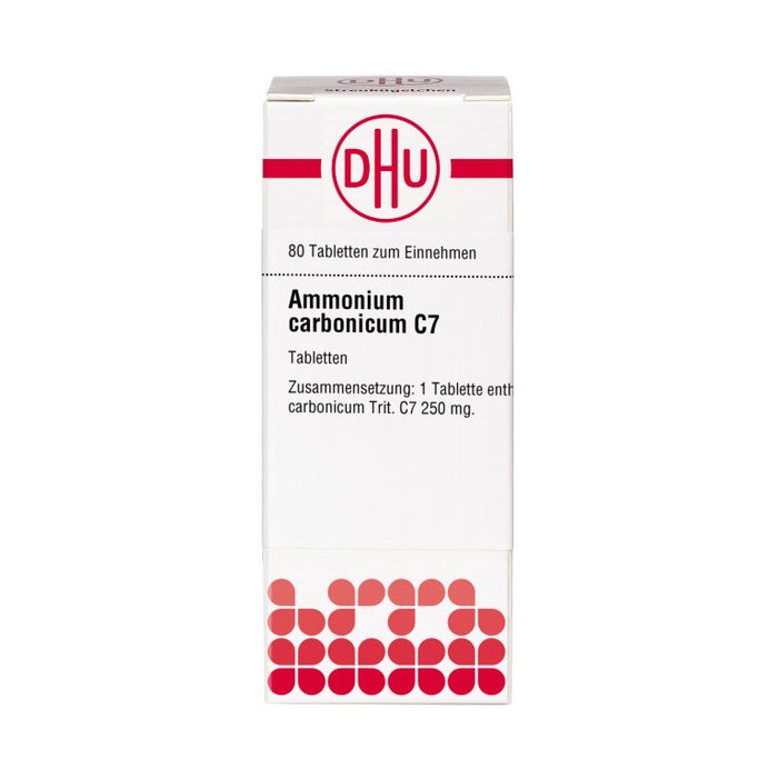 DHU Ammonium carbonicum C7 Tabletten, 80 St. Tabletten