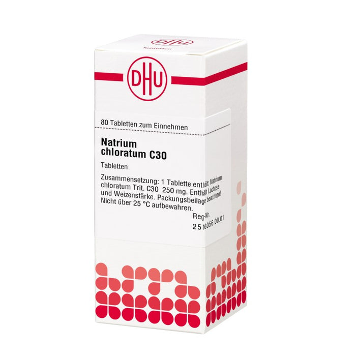 DHU Natrium chloratum C30 Tabletten, 80 pc Tablettes