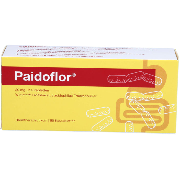 Paidoflor Kautabletten, 50 St KTA