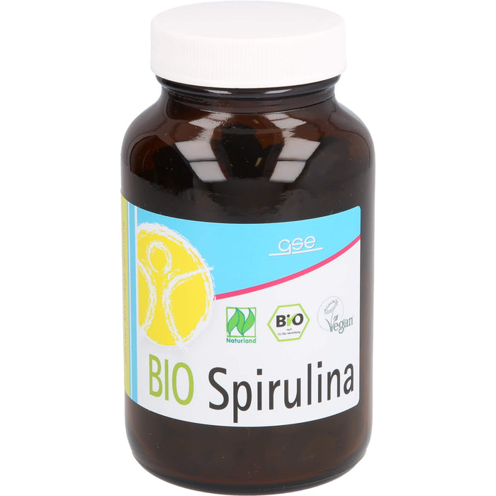 GSE Spirulina 500mg Bio Naturland, 240 pcs. Tablets