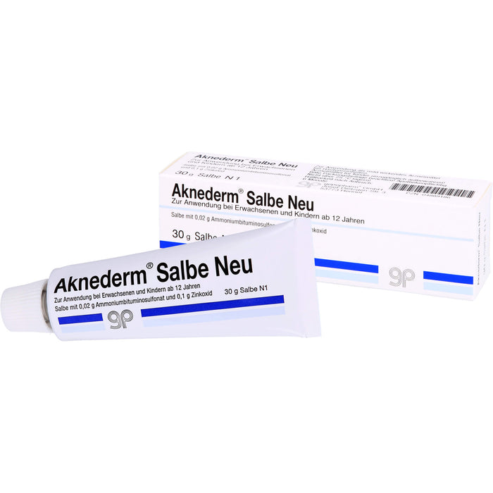 Aknederm Salbe Neu bei Hautunreinheiten, 30 g Ointment