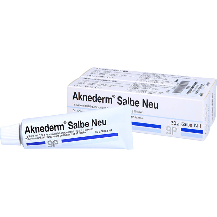 Aknederm Salbe Neu bei Hautunreinheiten, 60 g Ointment