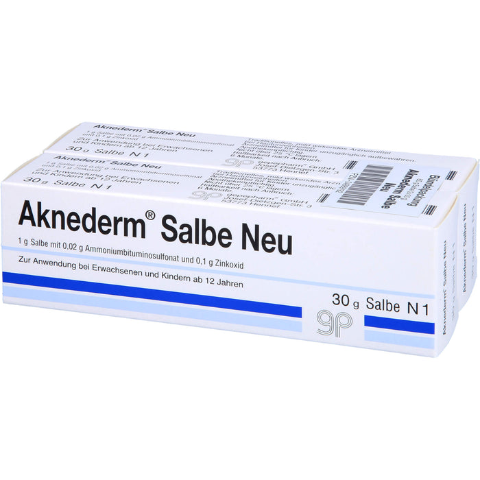 Aknederm Salbe Neu bei Hautunreinheiten, 60 g Ointment