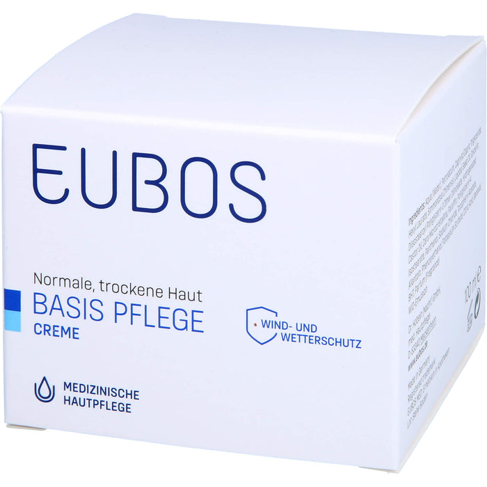 EUBOS Creme Intensivpflege für normale, trockene Haut, 100 ml Creme