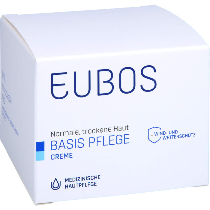 EUBOS Creme Intensivpflege für normale, trockene Haut, 100 ml Creme