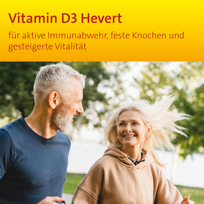 Vitamin D3 Hevert bei Mangel und erhöhtem Bedarf, 100 St. Tabletten