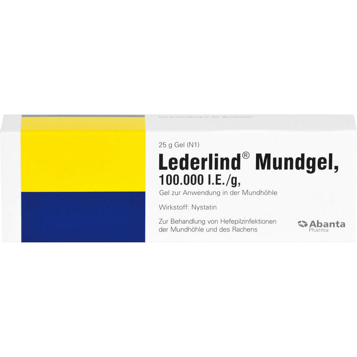 Lederlind Mundgel, 100.000 I. E./g, Gel zur Anwendung in der Mundhöhle, 25 g GEL