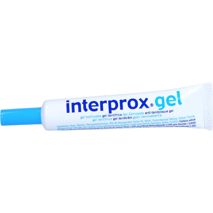 interprox gel verringert die Plaquebildung in den Zahnzwischenräumen, 20 ml Toothpaste