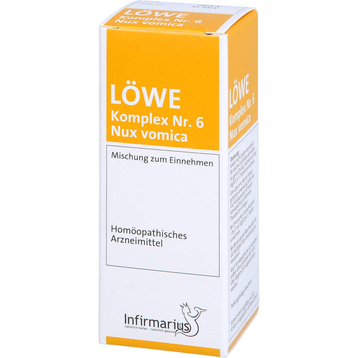 Löwe Komplex Nr. 6 Nux vomica Tropf., 50 ml TRO