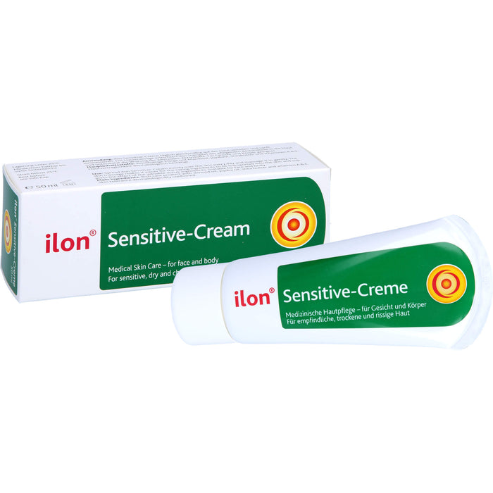 ilon Sensitive-Creme für trockene und rissige Haut, 50 ml Cream