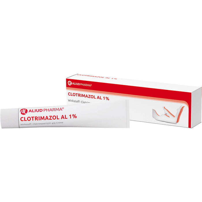 Clotrimazol AL 1 % Creme bei Pilzinfektionen, 20 g Crème