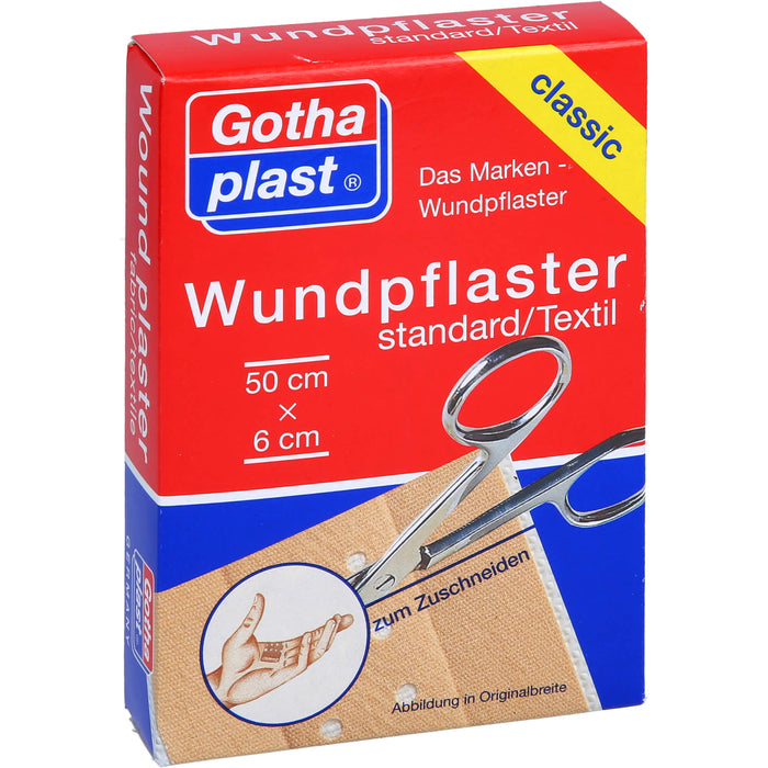 GOTHAPLAST WUNDPFLASTER STANDARD 50CMX6CM, 1 St PFL