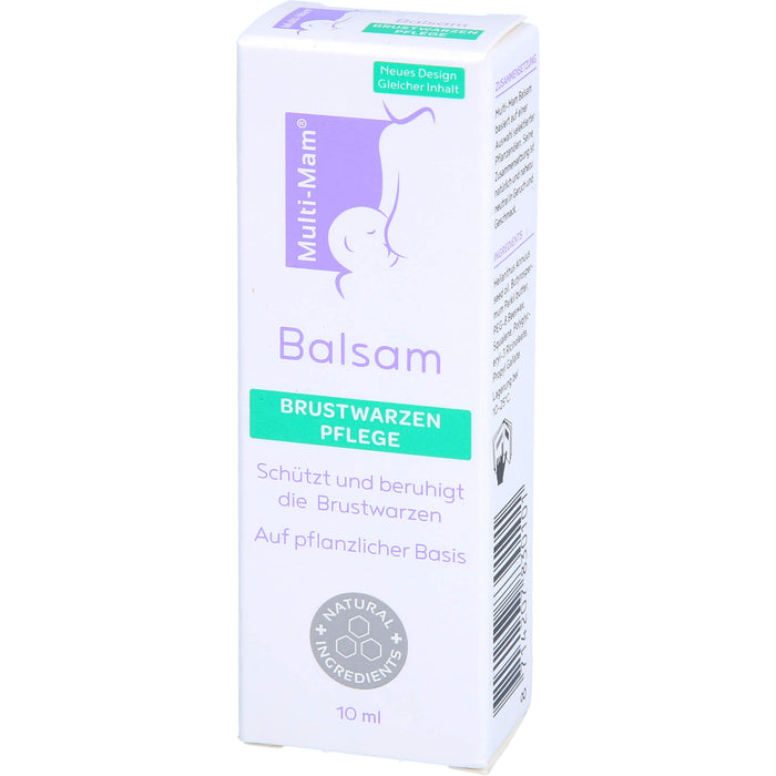 Multi-Mam Balsam zur intensiven Pflege besonders empfindlicher und irritierter Brustwarzen, 10 ml Balm