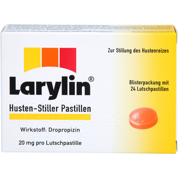 Larylin Husten-Stiller Pastillen, 24 pc Tablettes